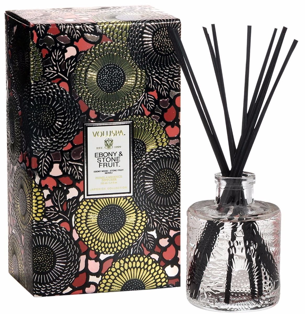 DF1024/EBONY & STONEFRUIT HOME AMBIENCE DIFFUSER