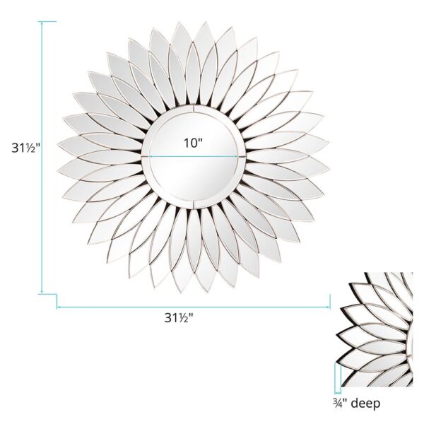 MR1049/Daisy, Overlapping Mirrored "Petals" in a