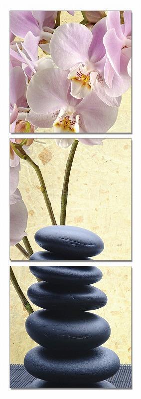 PA1059/3 PANEL YOGA STONES