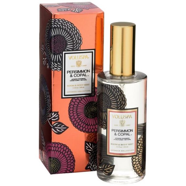 RM1018/PERSIMMON AND COPAL ROOM AND BODY MIST