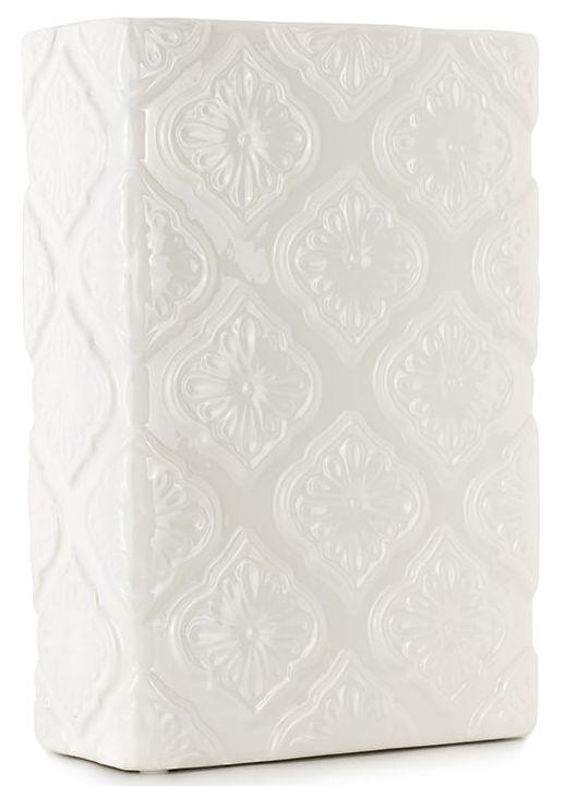 VS1126/Vase Bahama ceramic White