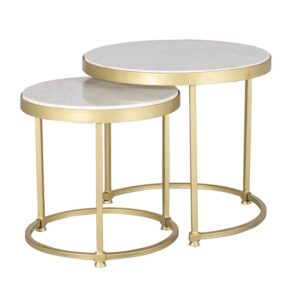 ST1045/Corner table Rocco with marble top