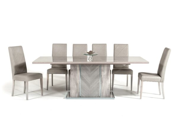 DN1025 ALEXI 6 SEATER DINING SET