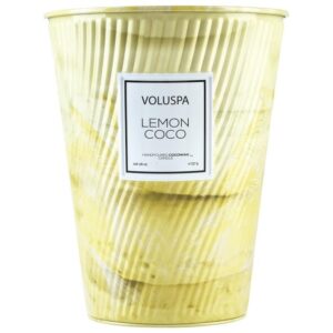 SC1089/LEMON COCO 2 WICK TIN TABLE CANDLE