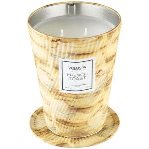 SC1090/FRENCH TOAST 2 WICK TIN TABLE CANDLE