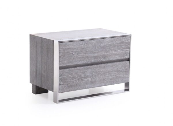 BS1019/Earlena Grey 4 poster bed