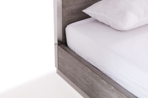 BS1019/Earlena Grey 4 poster bed