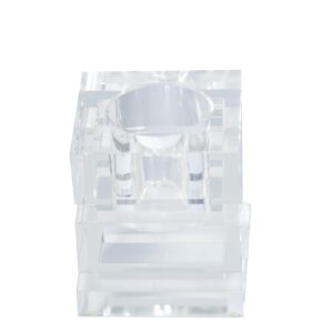 CH1042/GLASS SQUARE CHANDLE HOLDER