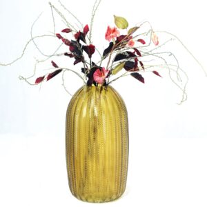 VS1194/Golden Dome Vase 40cm DIMENSIONS (CM): 40 x 20 x 20