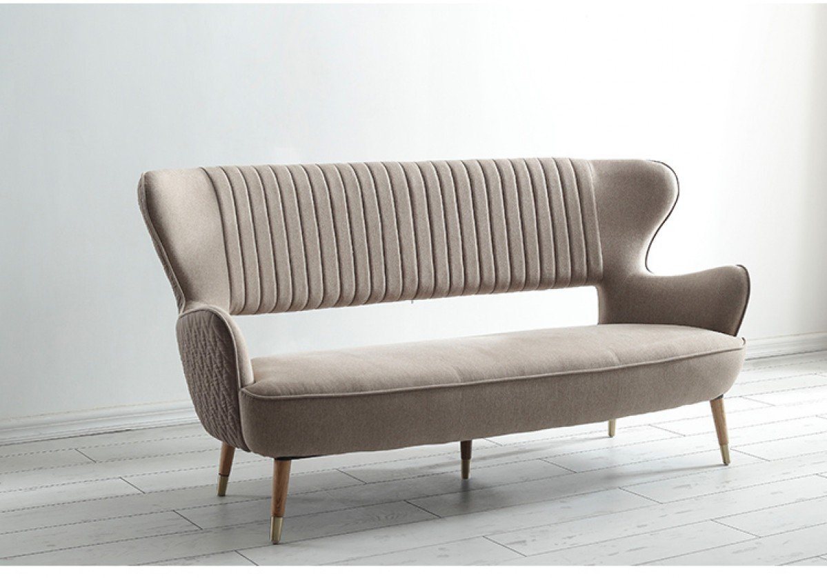 SO1015/ ALTEUM Light Grey Fabric Sofa