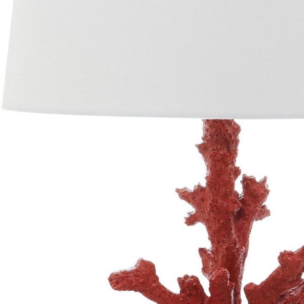 TL1068/SET-2 FAUX CORAL BRANCH TABLE LAMPS