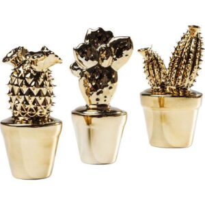 FG1046/Sonoran Cacti in Gold Small Assorted DIMENSIONS (CM): 14 x 7 x 6