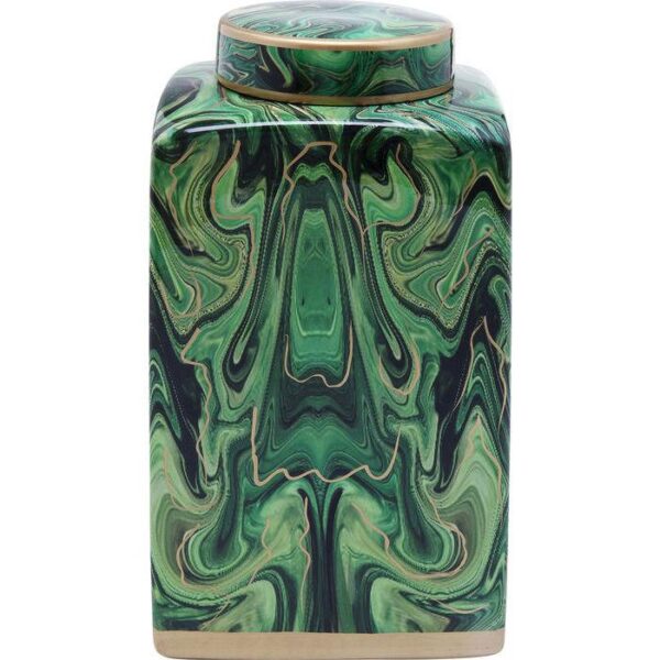 VS1242/Deco Jar Malachite 42cm