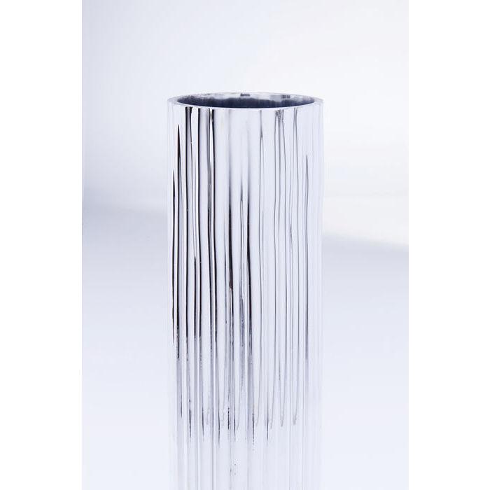 VS1246/Vase Solar Silver 40cm