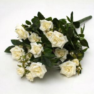 FW1345/DIAMOND ROSE BUSH CREME H40cm