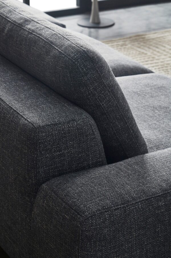 SF1052/Cascade Modern Dark Grey Fabric Modular Sectional Sofa