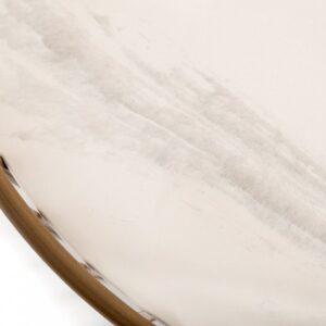 ST1054/Eleanora - Modern Round Marble End Table