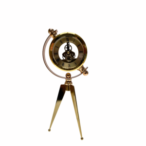 Golden Standing Clock