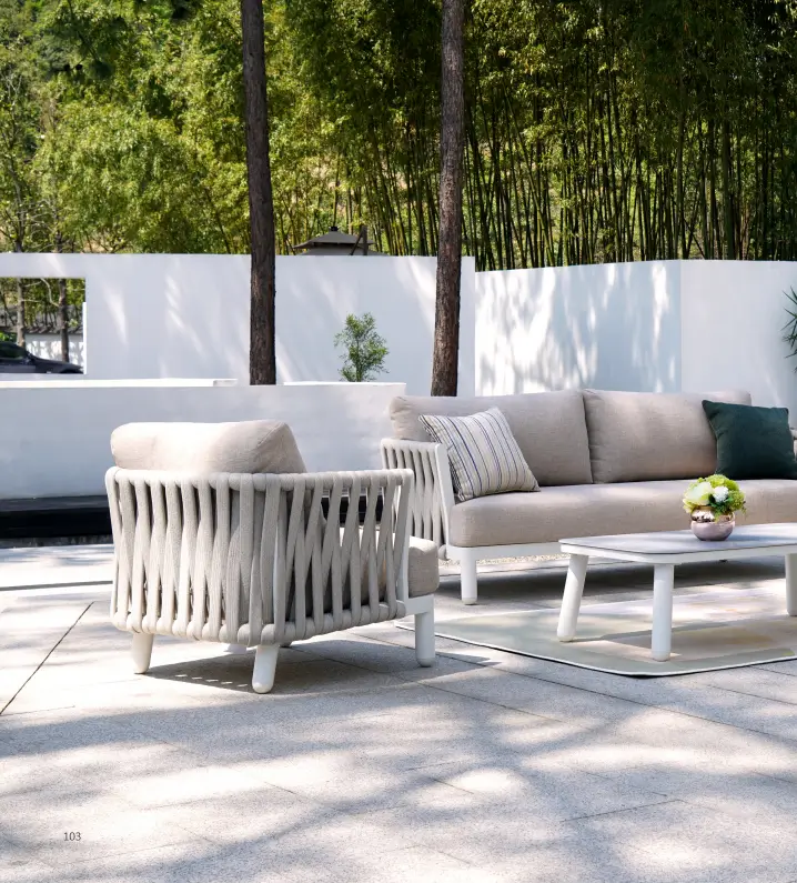 Theshowroom Furniture Bubble Outdoor Sofa Set