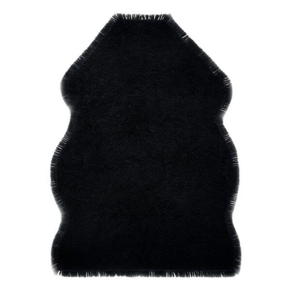 Sheepskin Carpet-3X5 Dark Charcoal