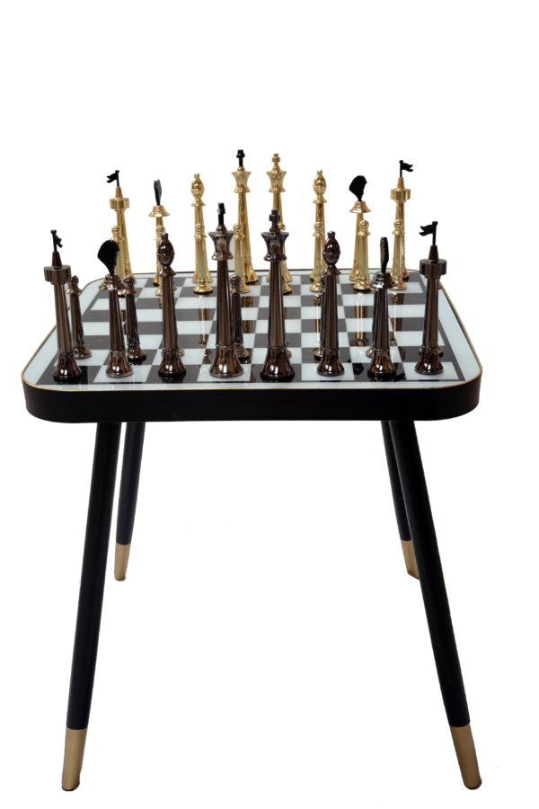 CT1081/CHESS BOARD COFFEE TABLE-SMALL