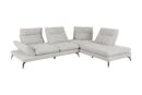 Duo Sectional Sofa-LIGHT GREY