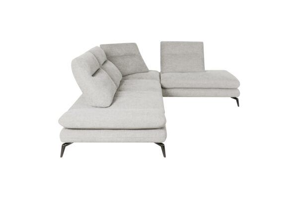 Duo Sectional Sofa-LIGHT GREY - Image 3