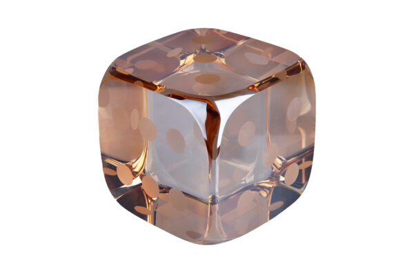 Small Bronze Cube