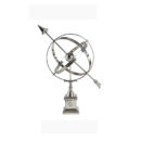 SL1044/Sundial Nickel Plated Aluminium