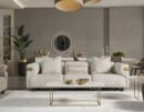 LINE SOFA SET-CREAM