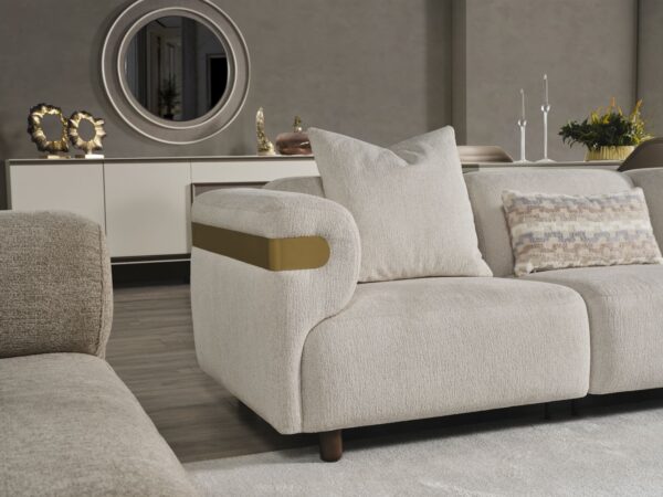 LINE SOFA SET-CREAM - Image 6