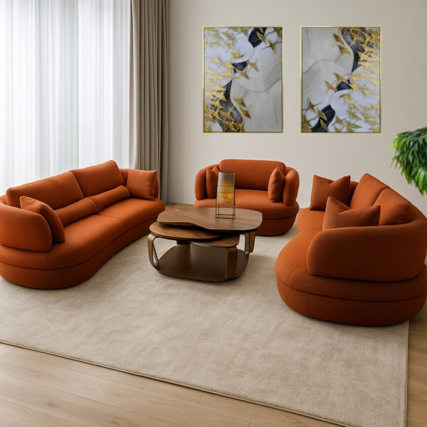 Candy Sofa Set - Toffee
