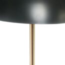 TL1083/TABLE LAMP BLACK-GOLD METAL / WEAVE