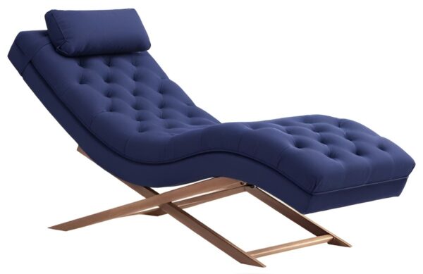 MONROE CHAISE-NAVY