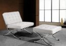 AC1003/CRYSTAL LOUNGER WITH OTTOMAN