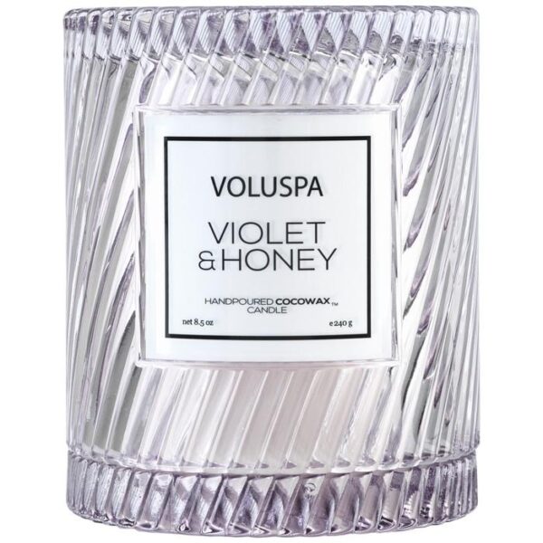 Violet & Honey Scented Candle - Image 4