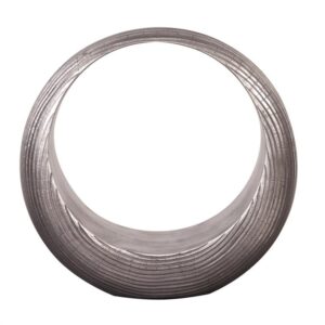 Round Textured Pewter