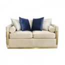 SO1010/DREAM Velvet & Gold LOVESEAT