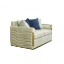 SO1010/DREAM Velvet & Gold LOVESEAT