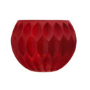 Frost Vase-Red