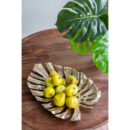 Alu Wall Leaf Hanging Bowl-Small