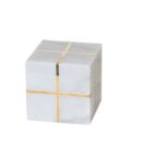 TheShowroom Furniture Cube Sculpture-WHITE-BIG
