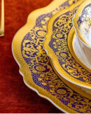 Majestic Royale 12 Person 60-Piece Fine Porcelain Dinnerware Set
