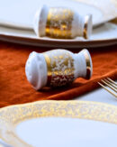 Empress Royale 12 Person 60-Piece Gold-Embellished Dinnerware Set