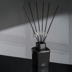 Ladenac Minimal BOISSE MOUSSE Reed Diffuser 1200ml in black ceramic
