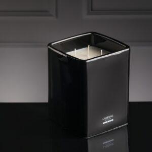 Ladenac Minimal BOISEE MOUSSE candle in black ceramic jar 2000gr