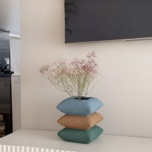 Aurora Gold Ceramic Vase