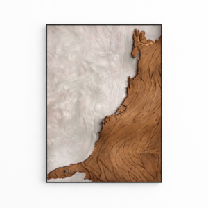 Wavy Edge Statement Canvas