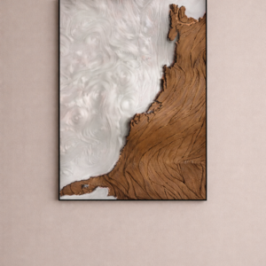 Wavy Edge Statement Canvas