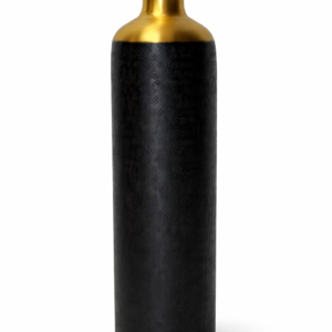 matte-black vase